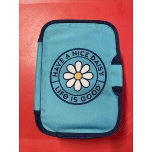 Life is good have a nice daisy zipper less lunchbox Lunch pack Cooler
